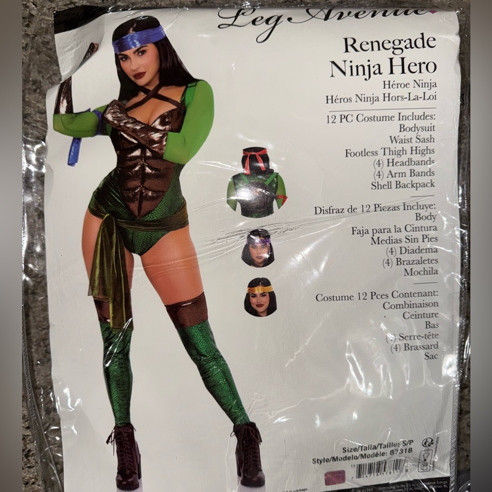 ‼️NEVER WORN‼️ Ninja Turtle Halloween costume